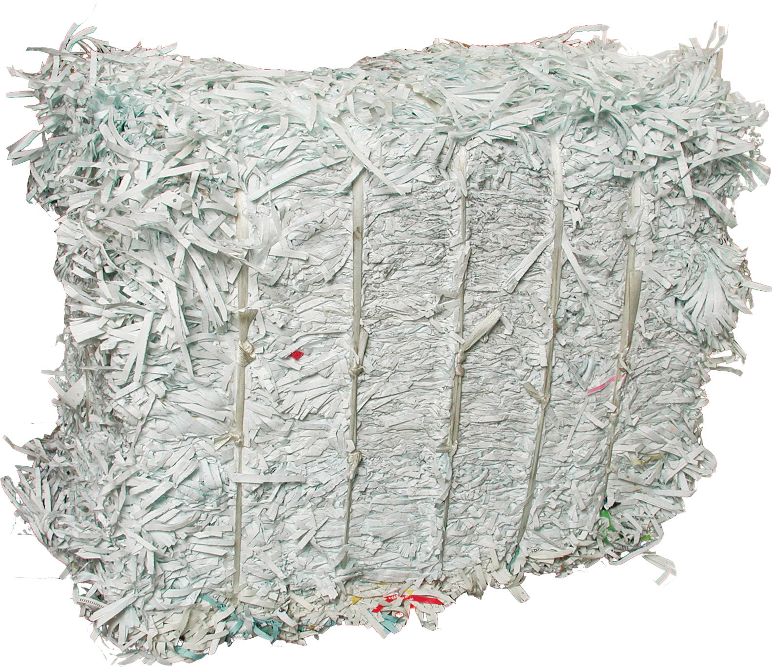 Shredded Paper - Paper Bale (1584x1369), Png Download