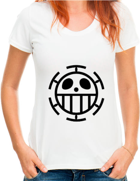 Trafalgar Law Logo Women's T-shirt - Trafalgar Law (600x600), Png Download