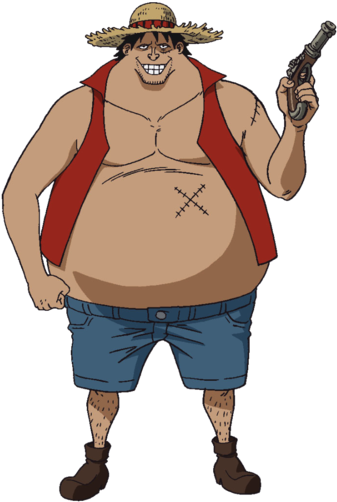 One Piece Major Villains In The New World Characters - Demalo Black One Piece (350x517), Png Download
