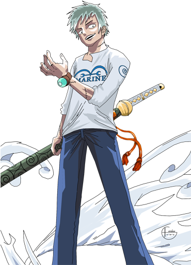 Posted Image One Piece Marine Oc Full Size Png Download Seekpng