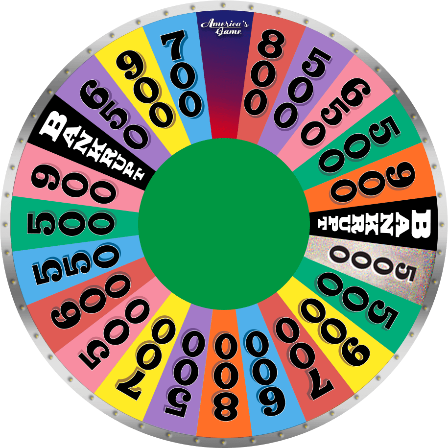 Wheel Of Fortune - Wheel Of Fortune Round 4 Wheel (915x915), Png Download