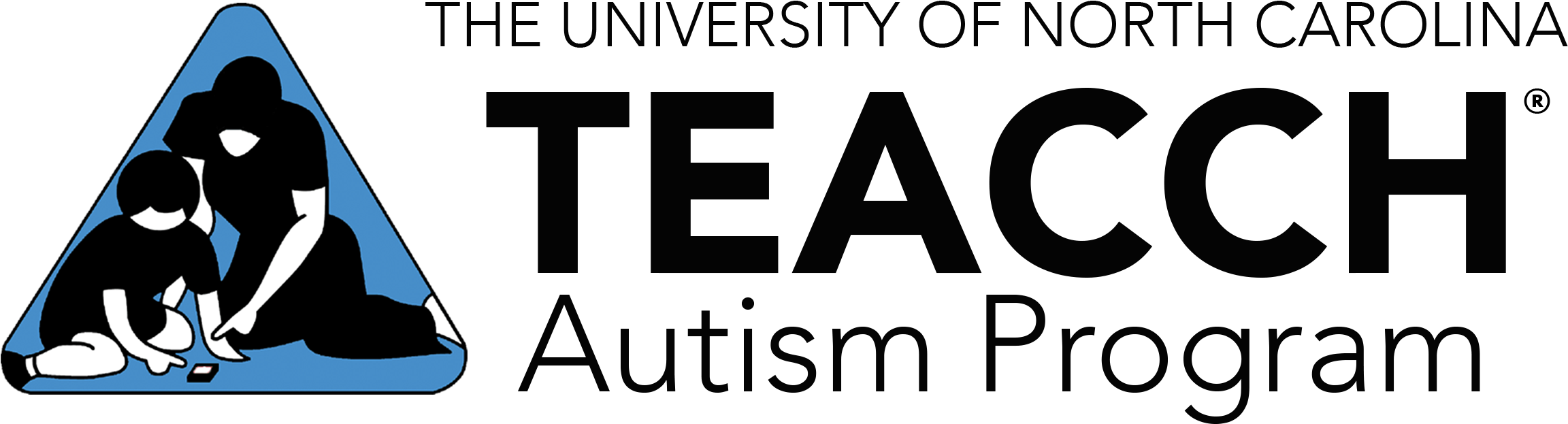 Appalachian State Logo, Teacch Logo Registered - Teacch Autism Program (2492x714), Png Download