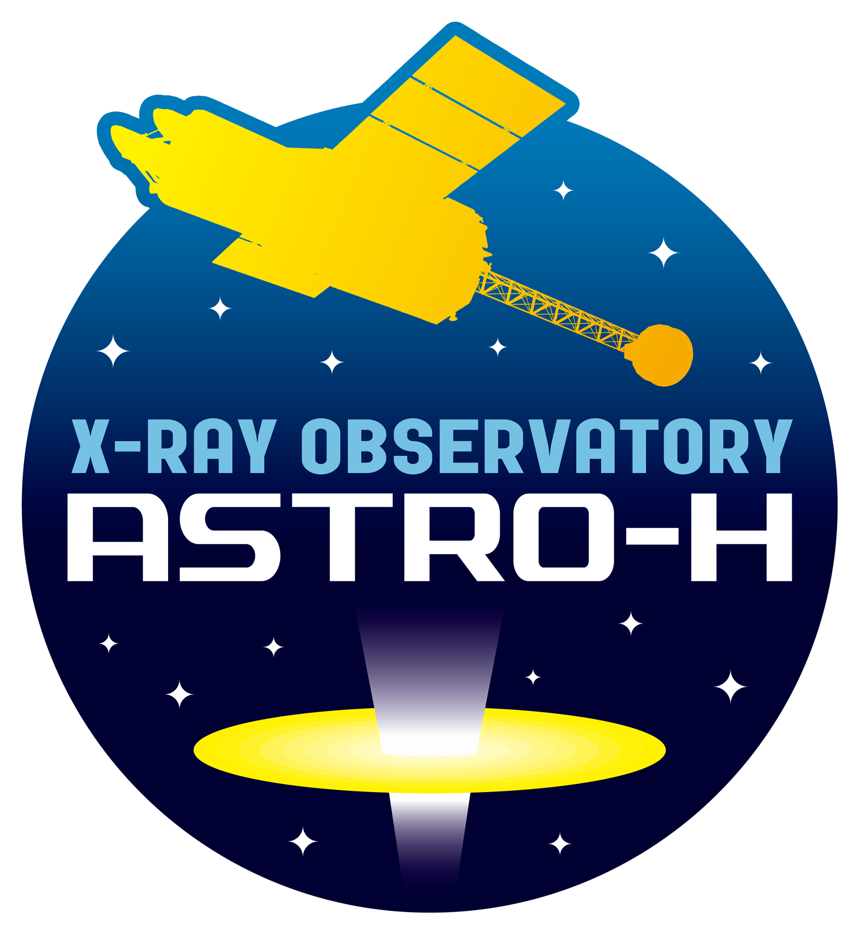 Astro-h Passed The Preliminary Design Review, And Logo - Astro H Jaxa (2362x2362), Png Download