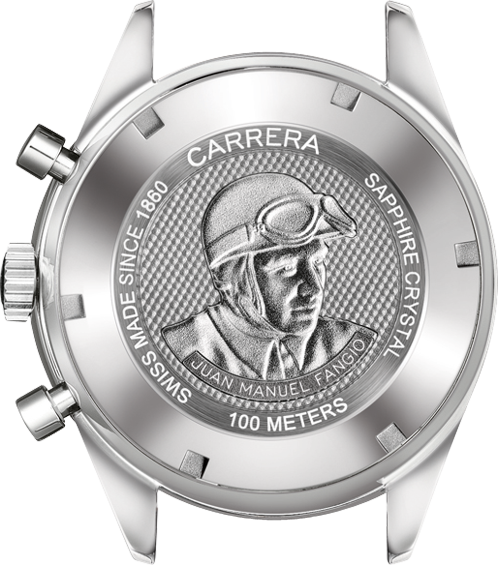 Tag Heuer Carrera Calibre 16 Black Dial Stainless Steel - Tag Heuer Carrera Cv201ak Ba0727 (1000x1136), Png Download