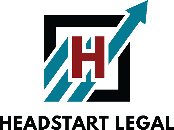 Headstart Legal Logo - Logo (564x421), Png Download
