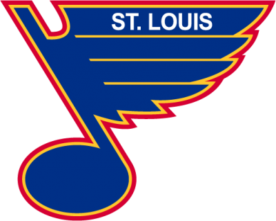 Louis Blues Logo, 1984-1989 - St Louis Blues Logo 2017 (400x321), Png Download