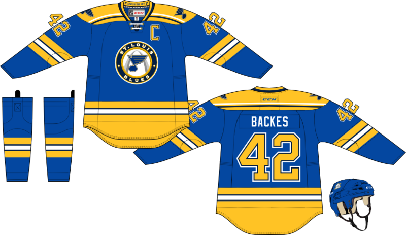 Bluesconcept5 - St. Louis Blues (800x463), Png Download