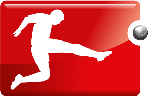 Bundesliga - Football League Logo Red (482x482), Png Download