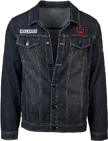 Diablo Hellrazer Denim Jacket - Hell Razer Diablo (525x525), Png Download