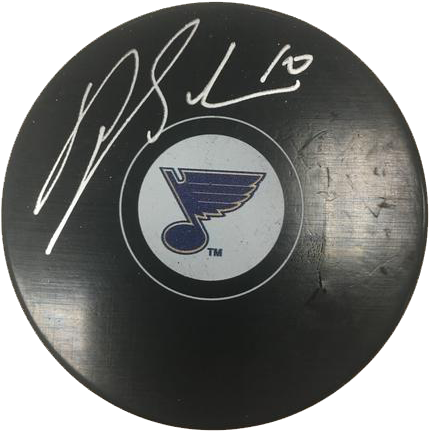Brayden Schenn St Louis Blues Autographed Signed Logo - St. Louis Blues (449x480), Png Download