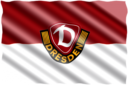 Football,flag,2 Dresden,dresden - Dynamo Dresden (500x333), Png Download