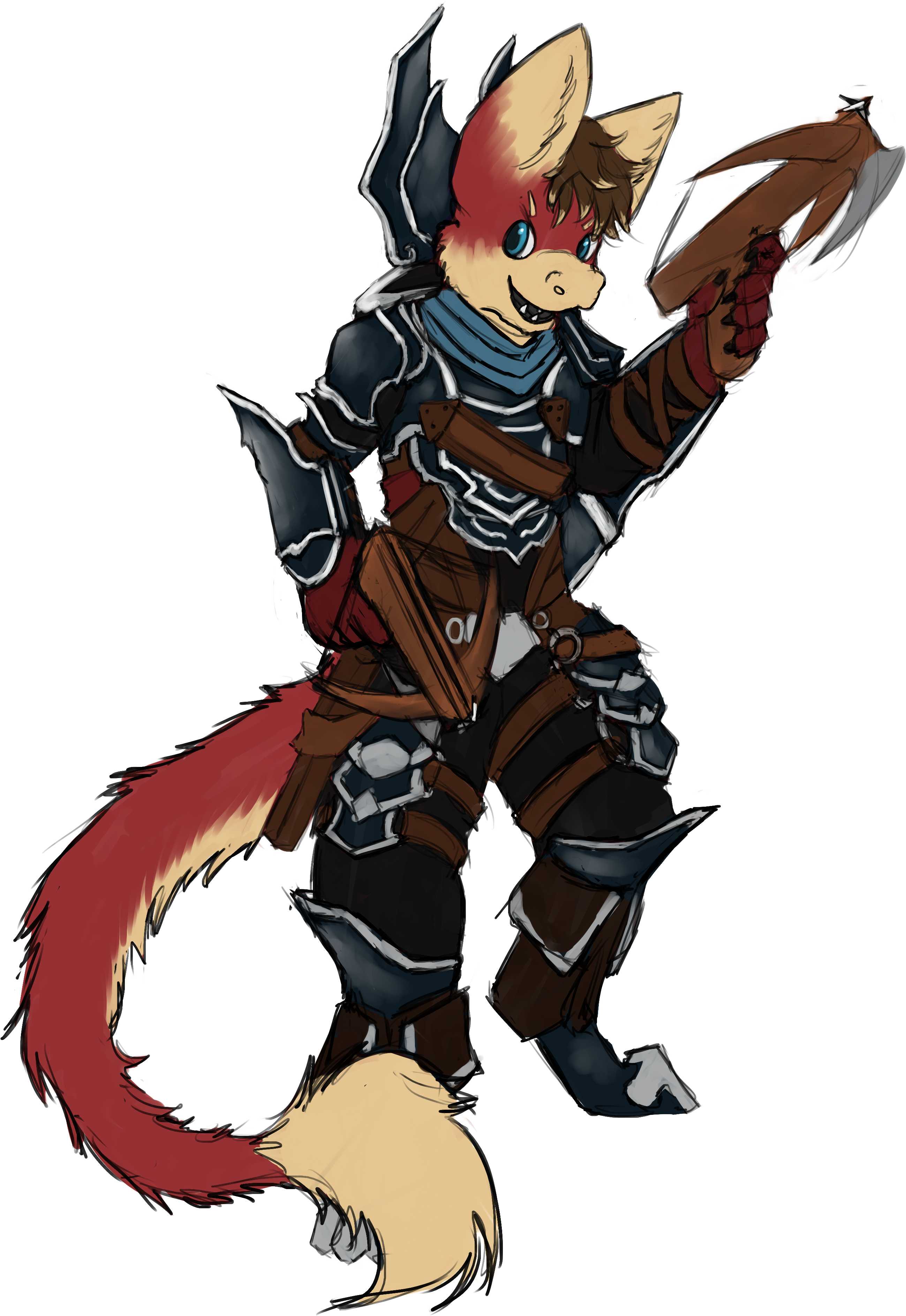 Diablo 3 Demon Hunter Cosplay - Cartoon (3018x4014), Png Download