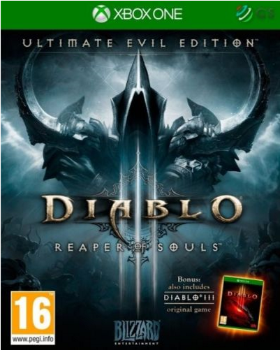 Diablo 3 Ultimate Evil Edition - Xbox 360 Diablo Iii Reaper Of Souls (450x650), Png Download