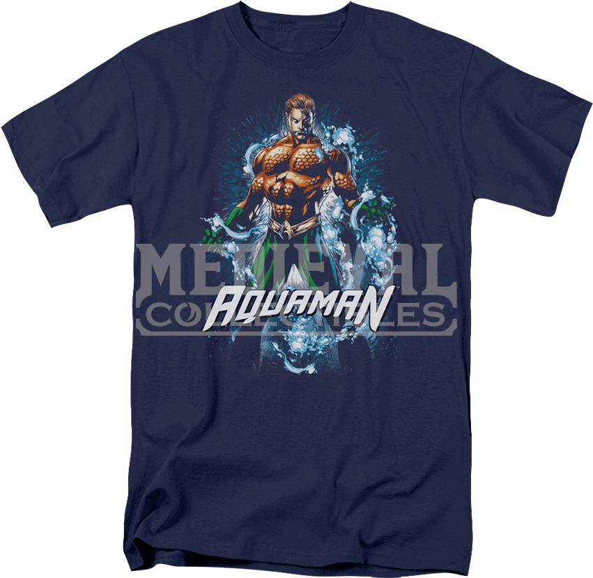 Aquaman Water Power T-shirt - Jbl Speargun T Shirt (850x850), Png Download