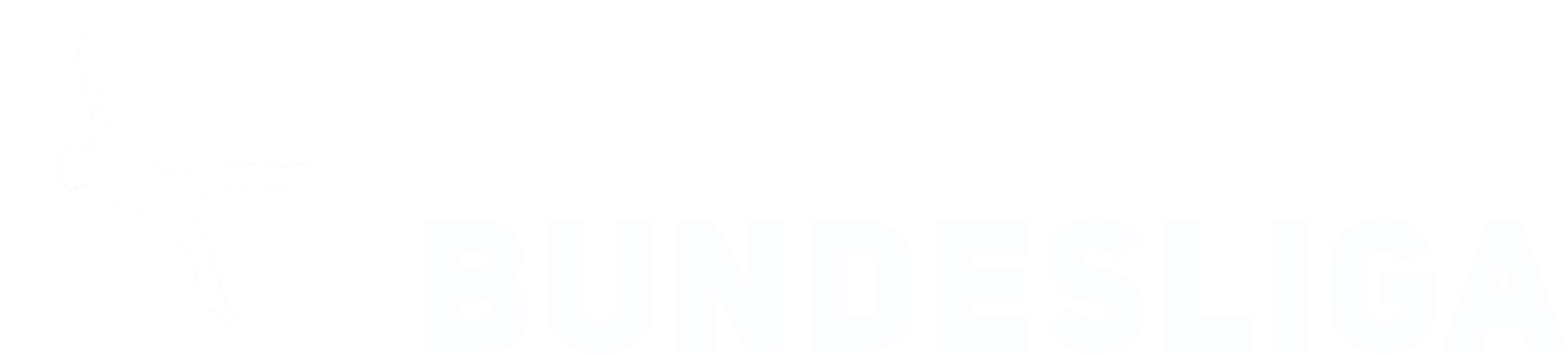 Boulder Bundesliga Logo Weiss - Kirklees (3701x861), Png Download