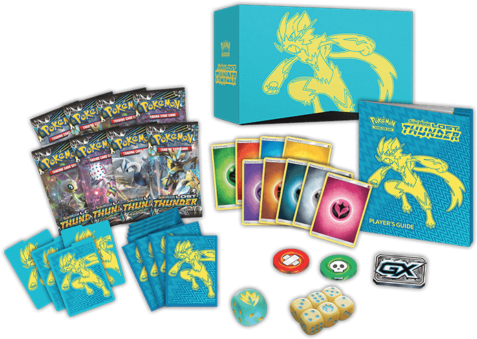 Sun & Moon Lost Thunder Elite Trainer - Lost Thunder Elite Trainer Box (1140x524), Png Download