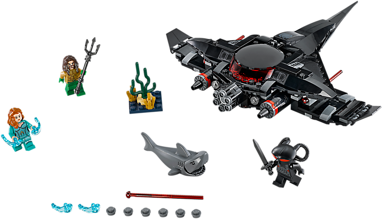 Black Manta™ Strike - Lego Aquaman Black Manta Strike (800x600), Png Download