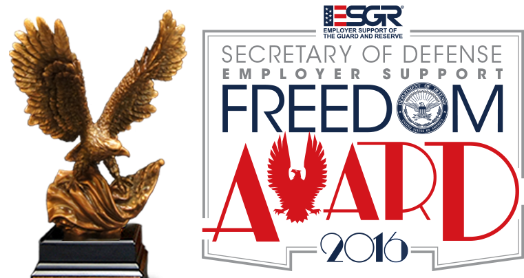 The Goodyear Tire & Rubber Co - Secretary Of Defense Freedom Award (800x450), Png Download