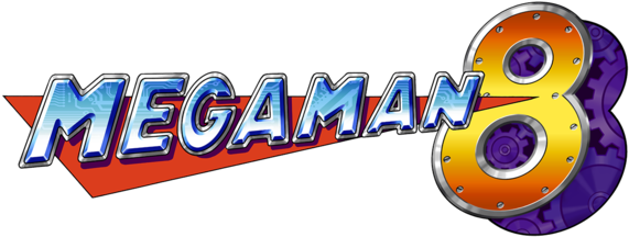 Looking Back On Mega Man - Mega Man 8 Logo (600x363), Png Download