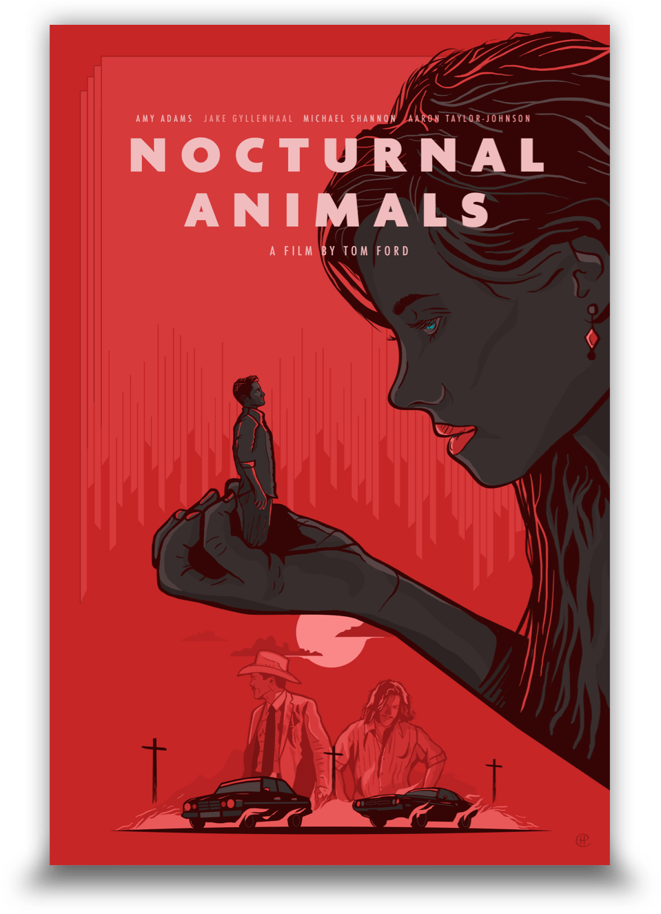 To Celebrate Nocturnal Animals, Tom Ford's Stunning - Nocturnal Animals Alternate Poster (959x1326), Png Download