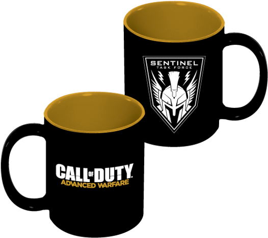 Call Of Duty Advanced Warfare Mug 11 Oz - Call Of Duty: Advanced Warfare (537x489), Png Download
