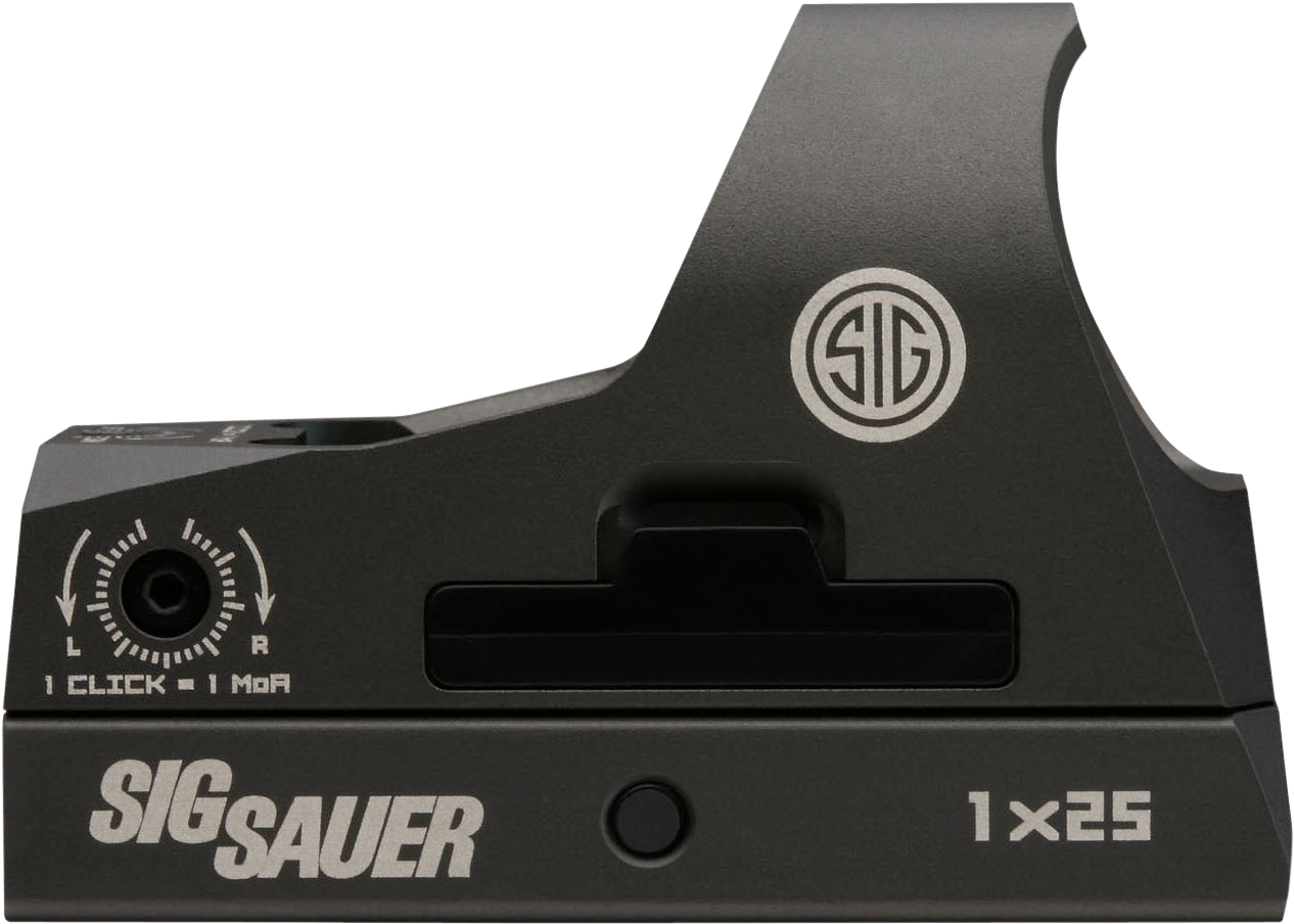 Sig Sor31002 Romeo3 1x25 M1913 3moa - Sig Sauer Sor31002 Romeo3 Reflex Sight, 1x25mm, 3 (1386x1000), Png Download