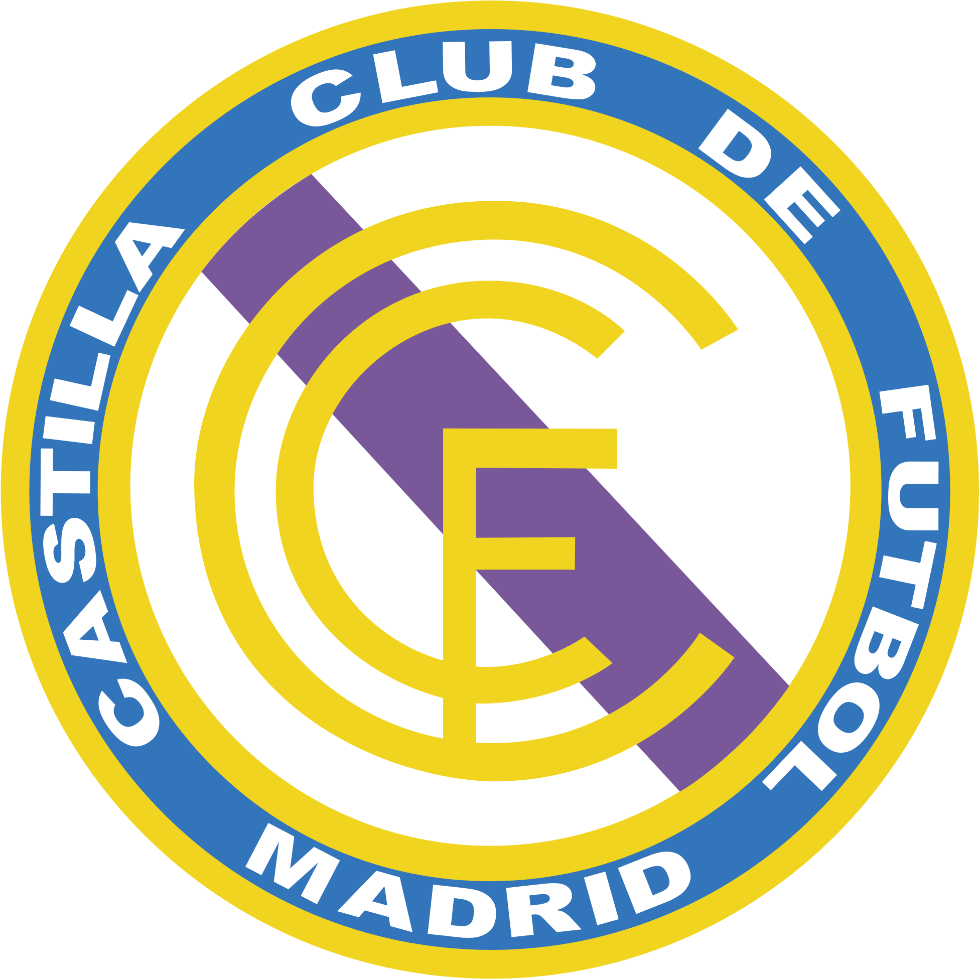 Open - Real Madrid Castilla Logo (2000x2000), Png Download
