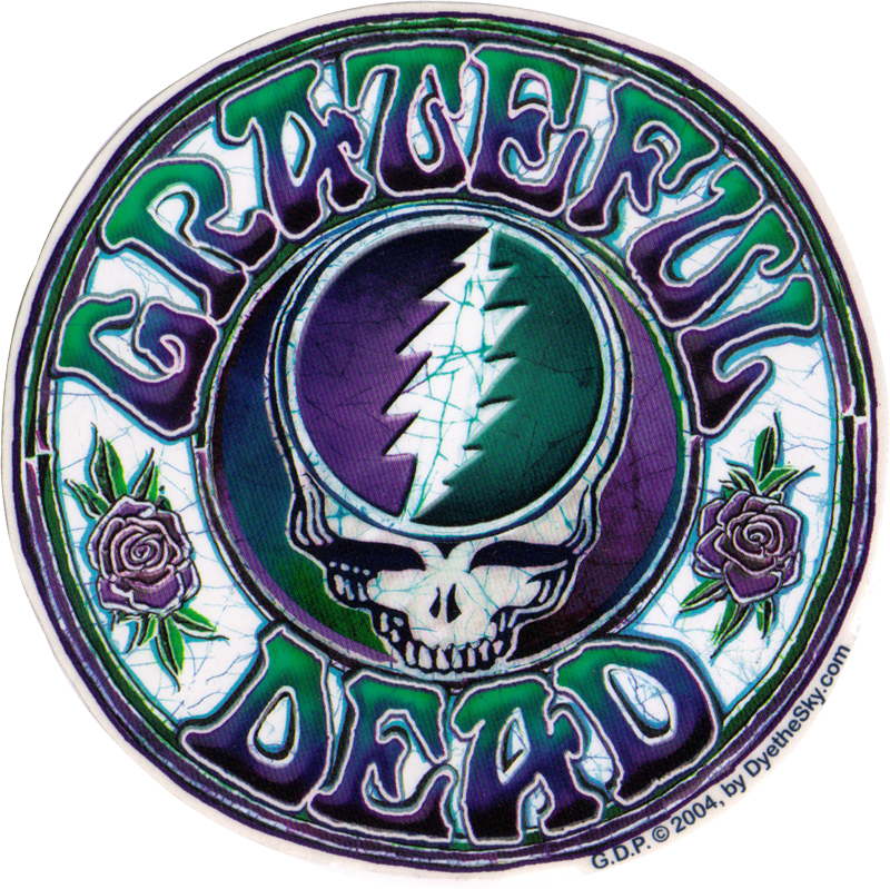 Grateful Dead Steal Your Face Batik - Grateful Dead Logos (800x799), Png Download
