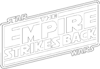 Empire Strikes Logo 6 By Brandy - Empire Strikes Back Title (437x303), Png Download