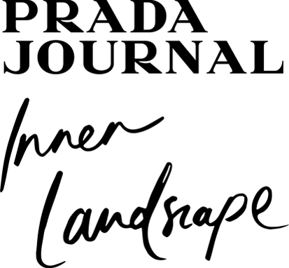 Language - Prada Journal Logo (413x382), Png Download