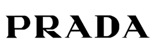 Black And White Prada Logo (683x410), Png Download