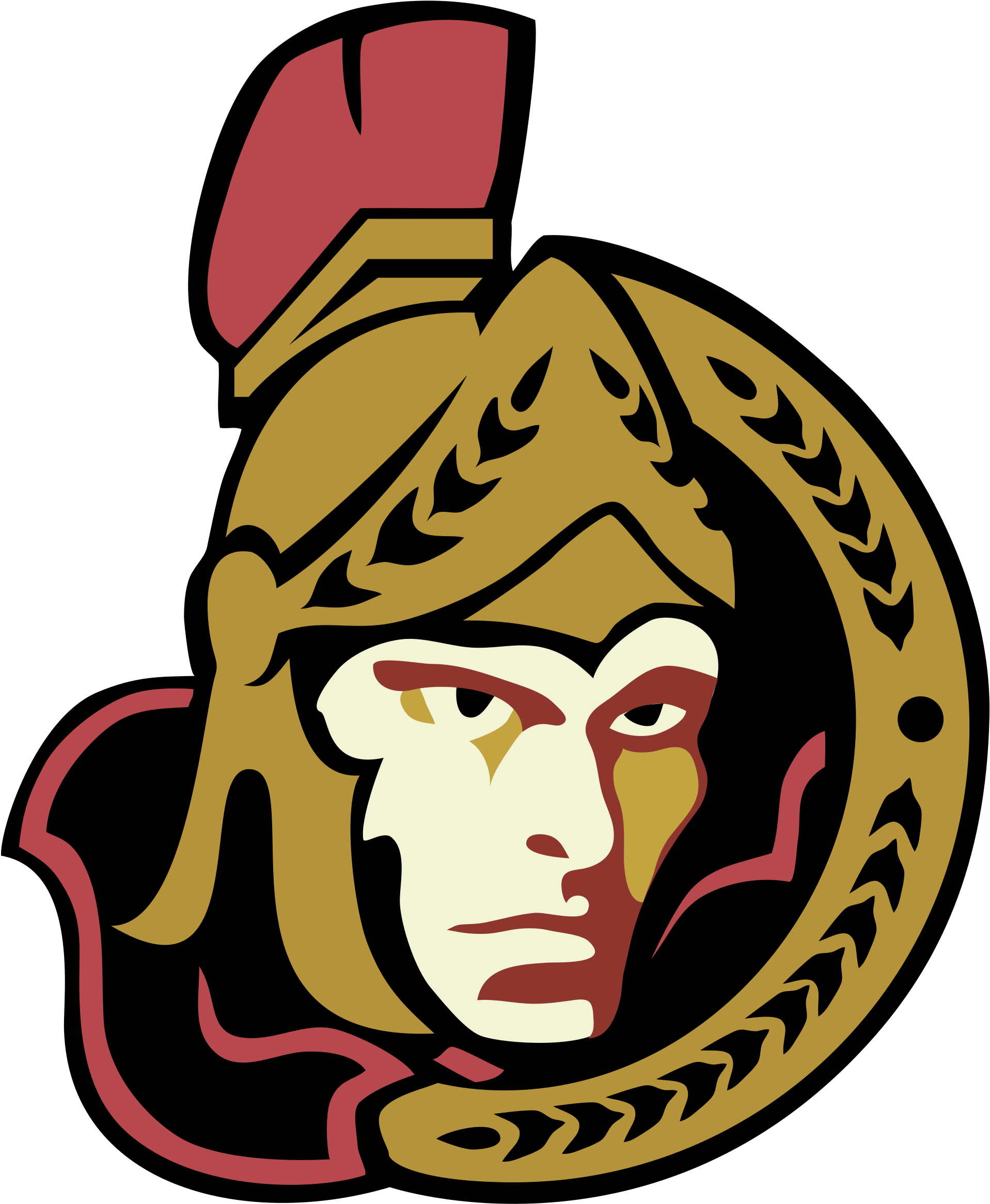 Ottawa Senators Logo Png Transparent - Old Ottawa Senators Logo (2400x2400), Png Download