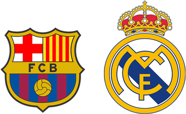 Real Madrid - Fc Barcelona (500x281), Png Download