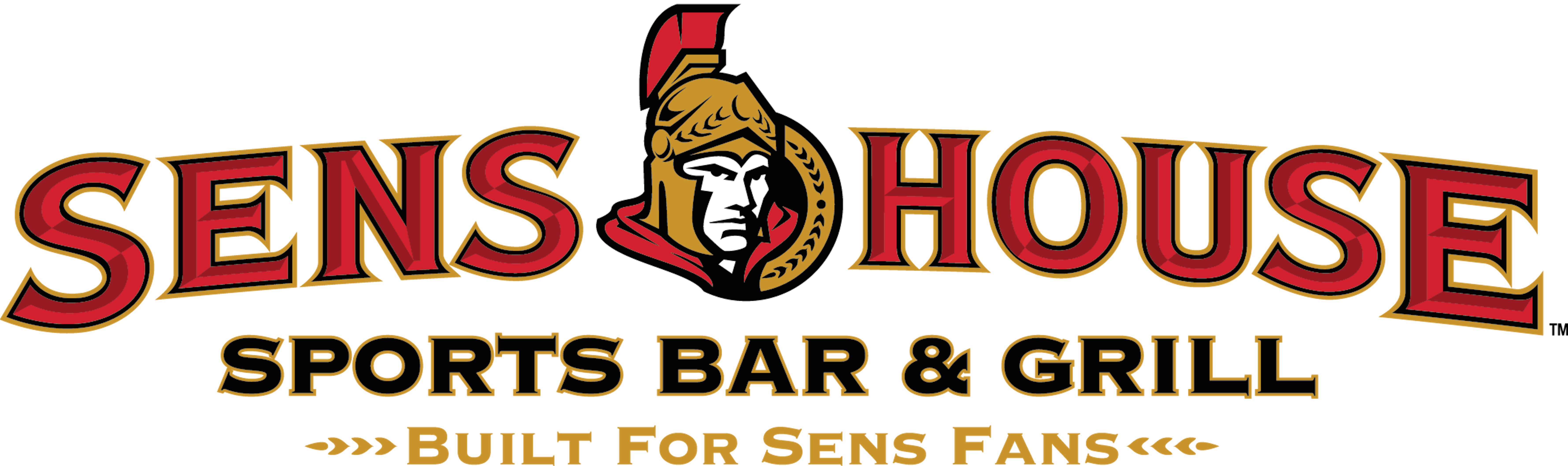 News Release - Sens House Logo (7120x2118), Png Download