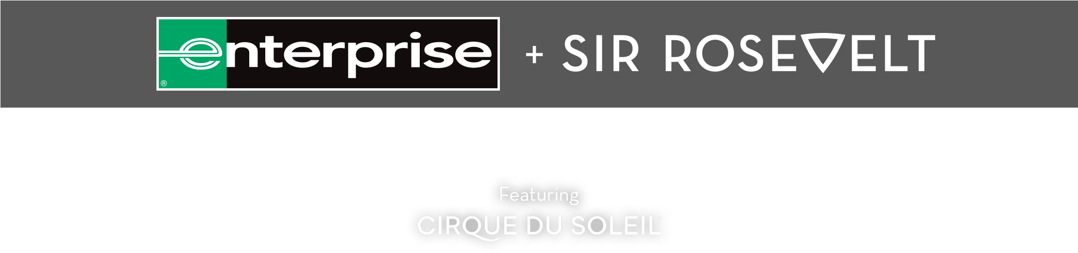 Enterprise Is Teaming Up With Sir Rosevelt To Deliver - Enterprise Rent A Car (2218x655), Png Download