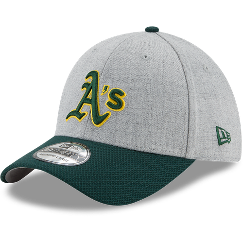 Oakland Athletics Grey Change Up New Era 39thirty Stretch - St Louis Cardinals Cap Grey Red (500x500), Png Download