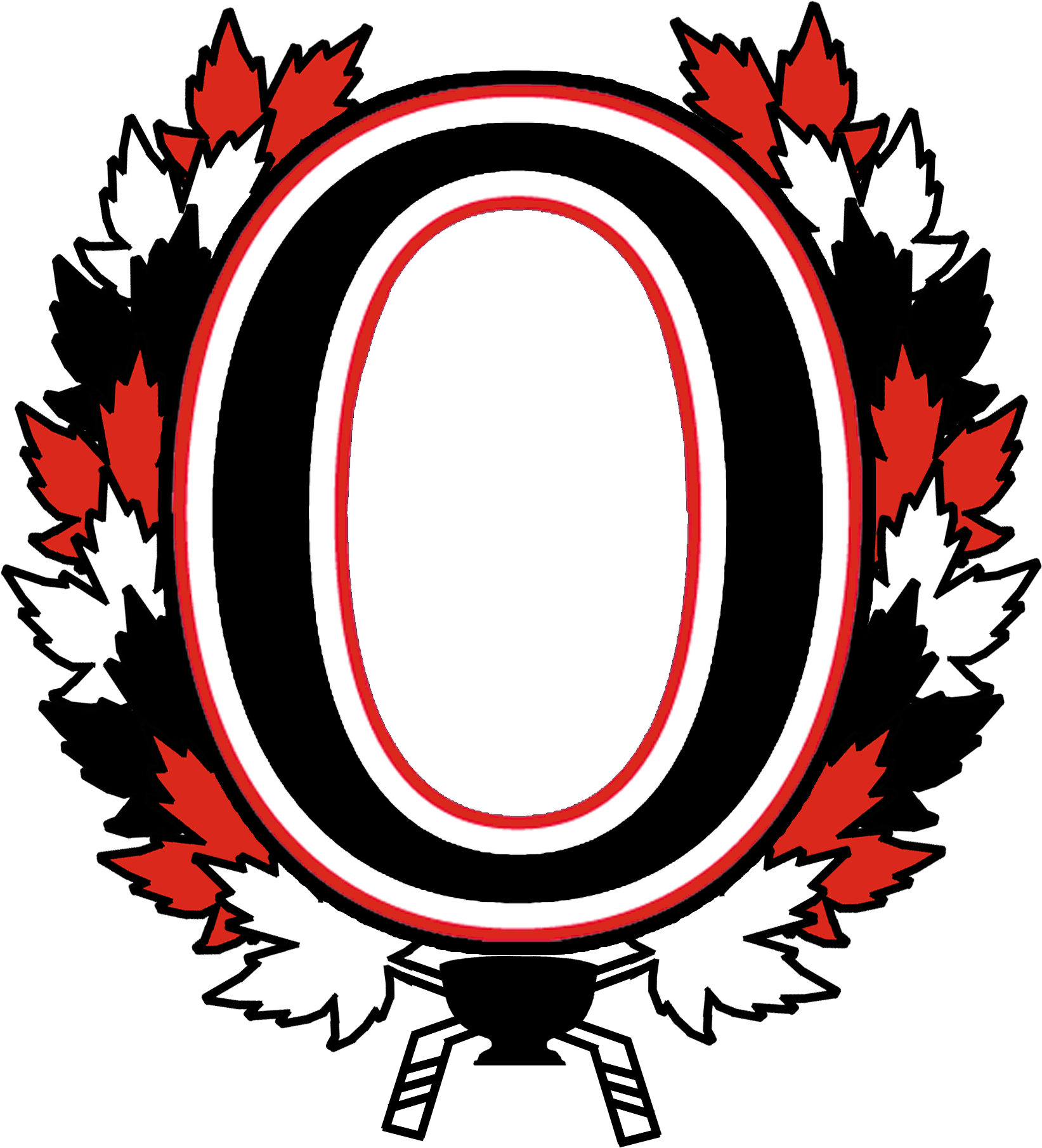 Ottawa Senators Peace Tower Logo 2 Copy - Logo (2000x2000), Png Download