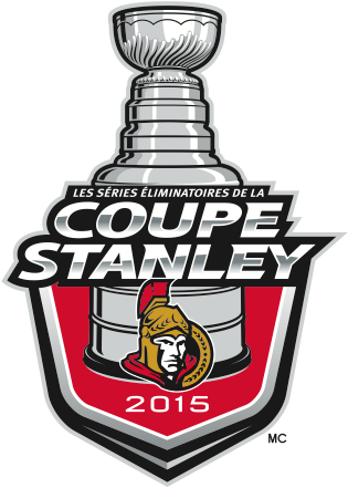 Ottawa Senators 2015 Event Logo Diy Decals Stickers - 2018 Stanley Cup Playoffs Logo (640x640), Png Download