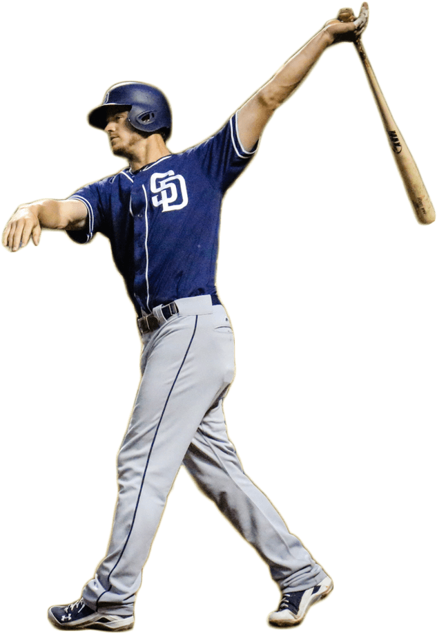 San Diego Padres Myers - Padres Player Png (400x400), Png Download