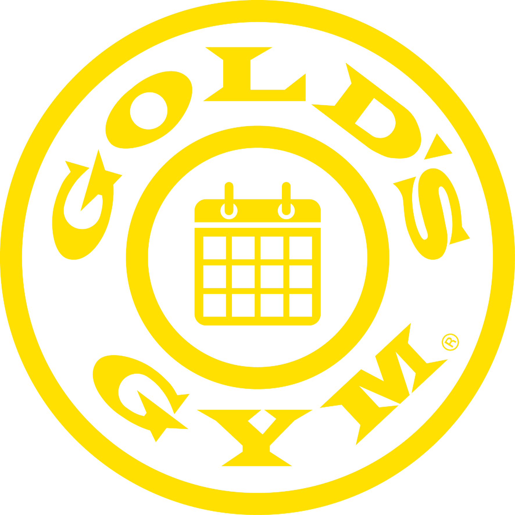 Leave - Golds Gym (1772x1772), Png Download