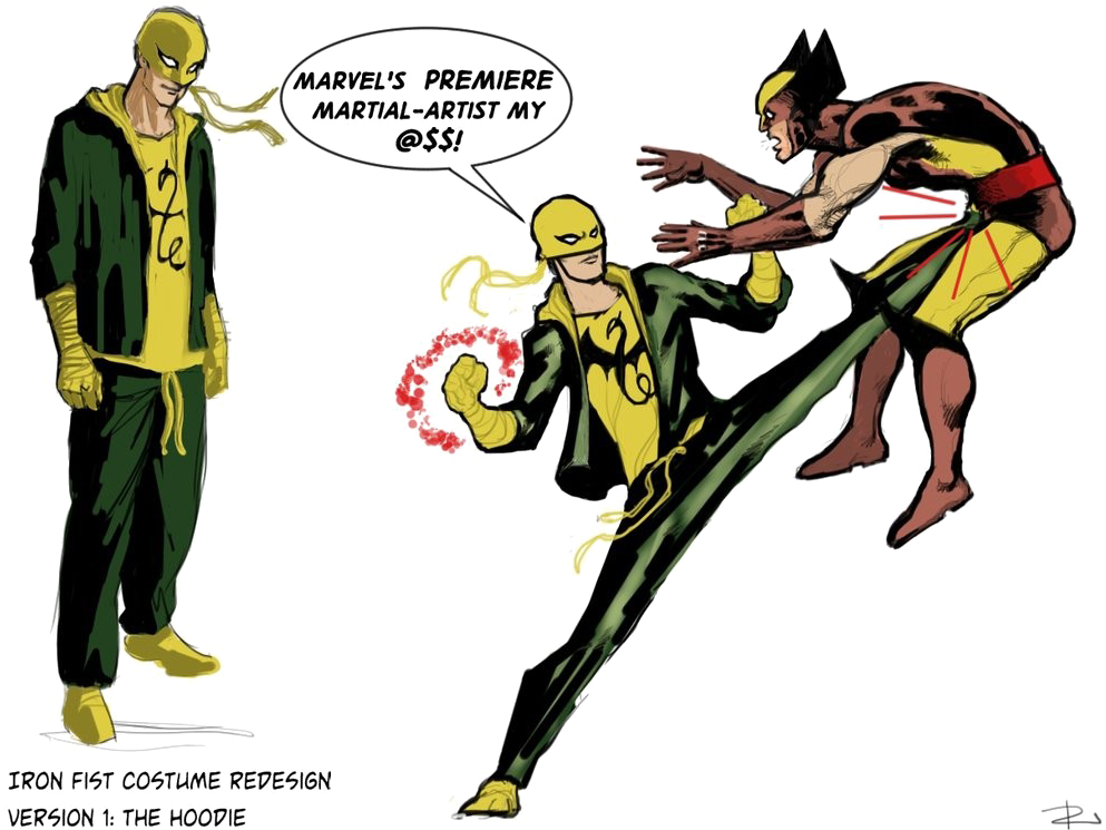 Iron Fist Transparent Image - Iron Fist Immortal Weapon (1024x773), Png Download