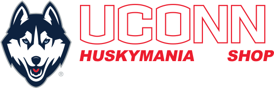 Huskymania Suites Online Store - 3x4 Logo Decal Connecticut Huskies (600x200), Png Download