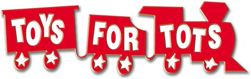 Toys 4 Tots Logo 2 - Toys For Tots Train Png (670x225), Png Download