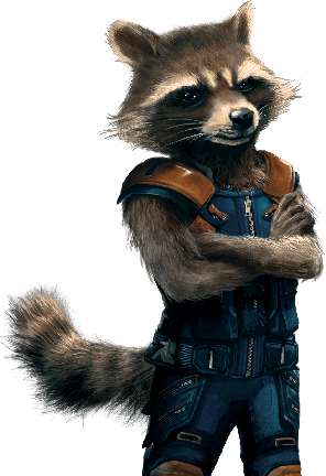 Rocket - Guardians Of The Galaxy Vol 2 Rocket Raccoon (296x432), Png Download