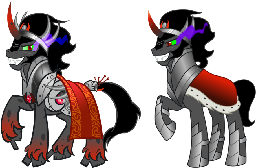 Pixelkitties's Journal - Mlp Base King Sombra (1024x658), Png Download