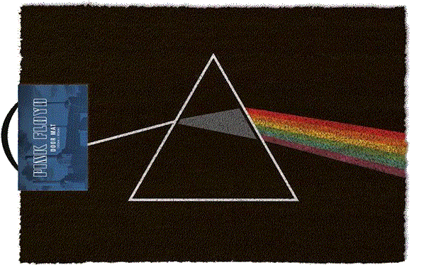 Pink Floyd Dark Side Of The Moon Door Mat (600x600), Png Download