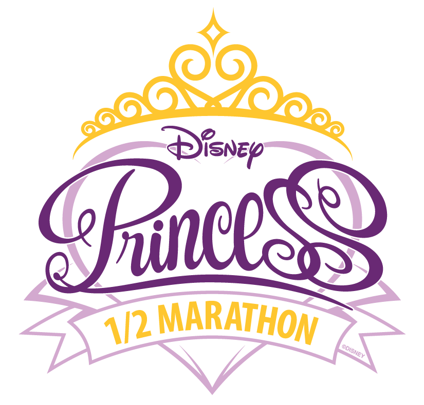 Princess Marathon Logo Disney Workout, Run Disney, - Disney Princess Half Marathon 2019 (833x792), Png Download