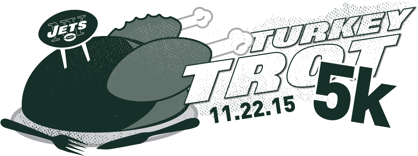 Ny Jets Turkey Trot - New York Jets (1650x1275), Png Download