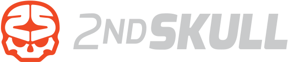 2nd Skull - 2nd Skull Logo Png (727x216), Png Download