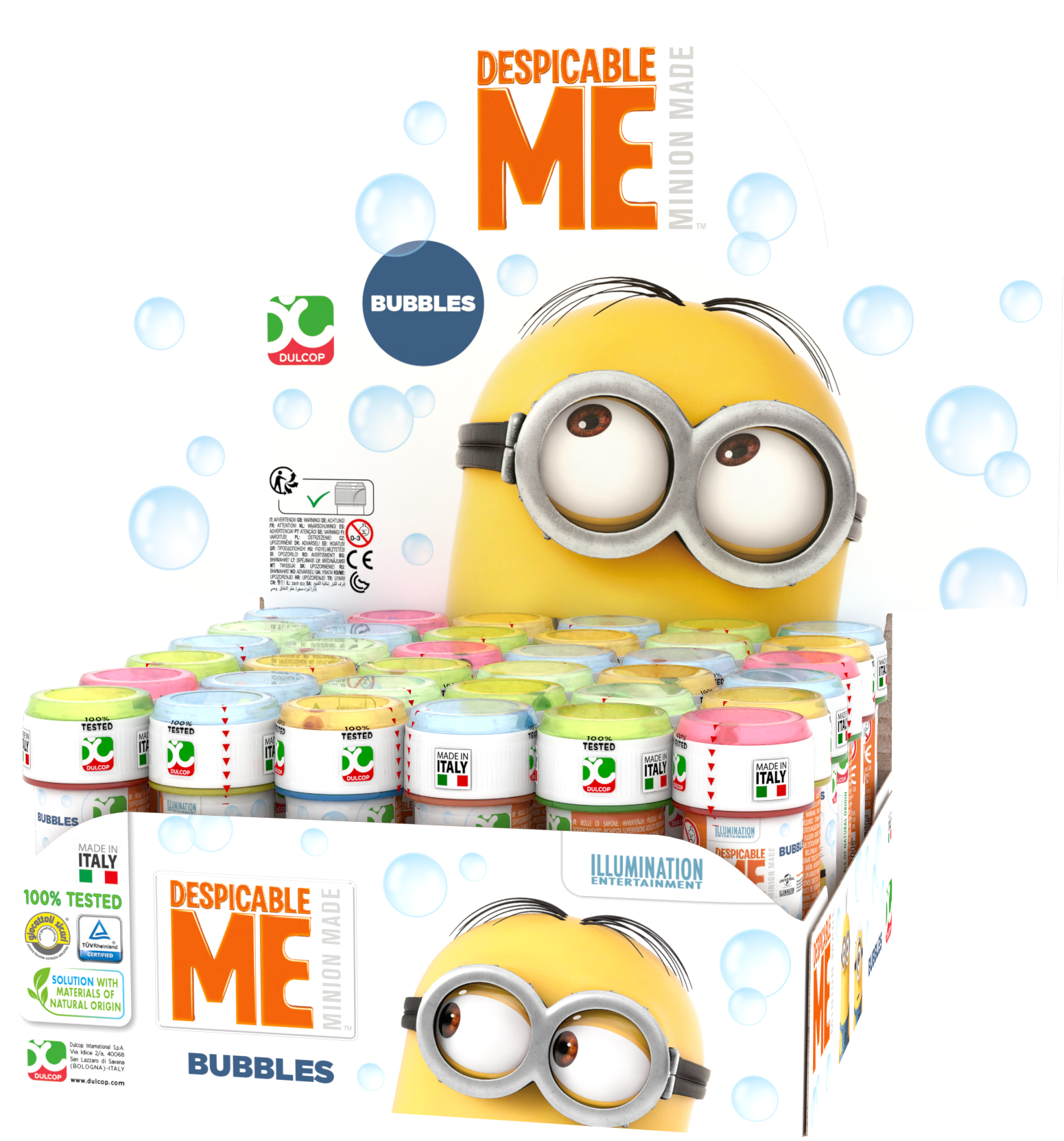 Download Hq Images - Despicable Me Minions Standard Bubbles (1551x1663), Png Download
